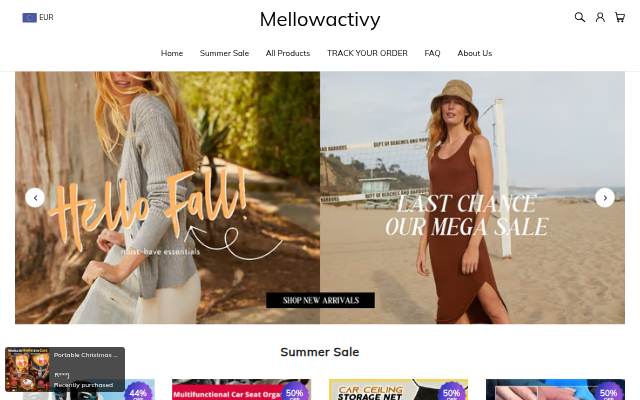 Mellowactivy storefront