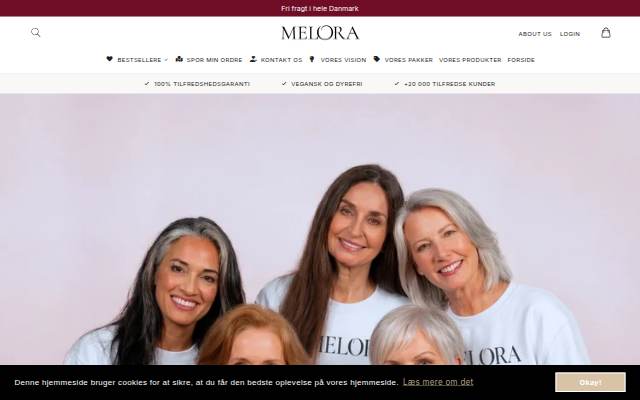 MELORA storefront