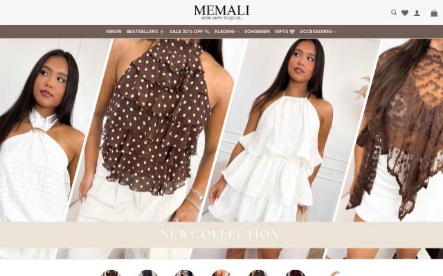 Memali.nl storefront