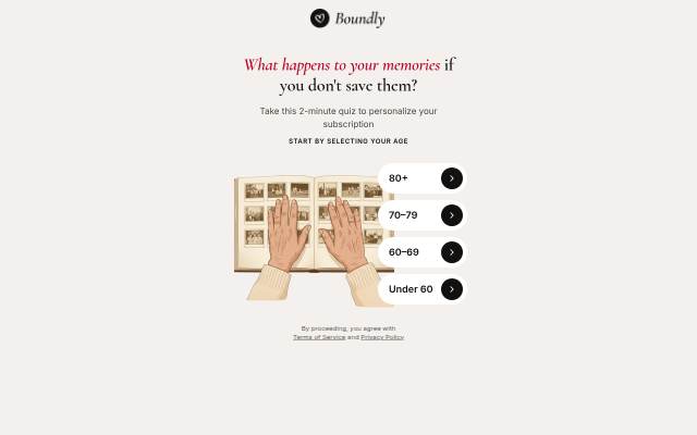 Boundly storefront