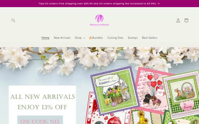 Memorycraftmall storefront