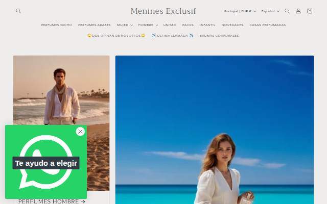 Menines Exclusif storefront