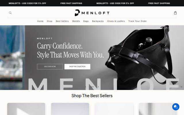 Menloft storefront