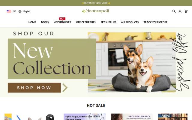 MEONSOPOLI storefront