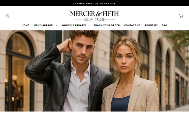 Montra da Mercer &amp; Fifth
