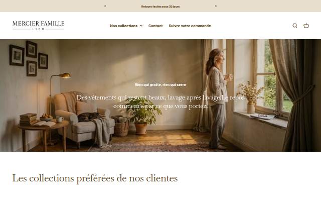 Mercier Famille Lyon storefront