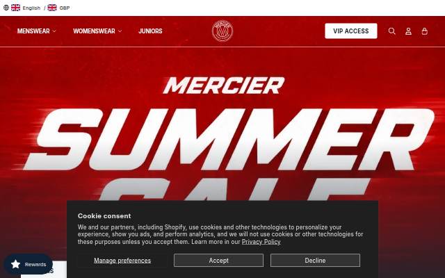 MERCIER storefront