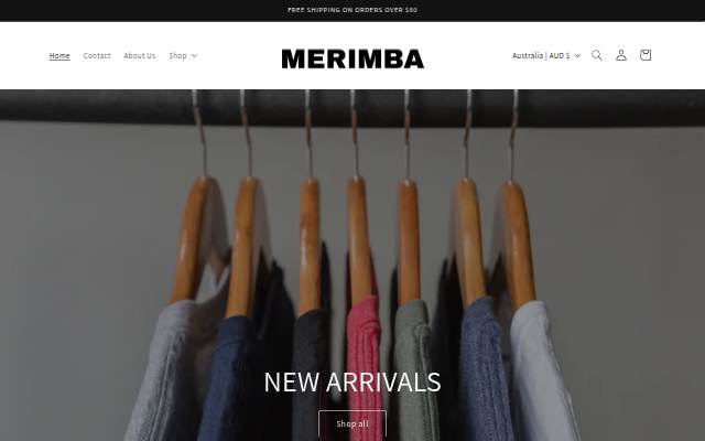 Merimba storefront