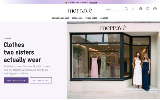 Merravè storefront