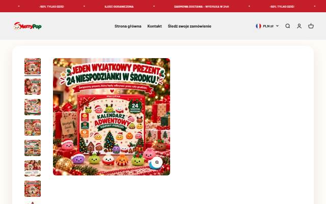 Startseite von MerryPop PL