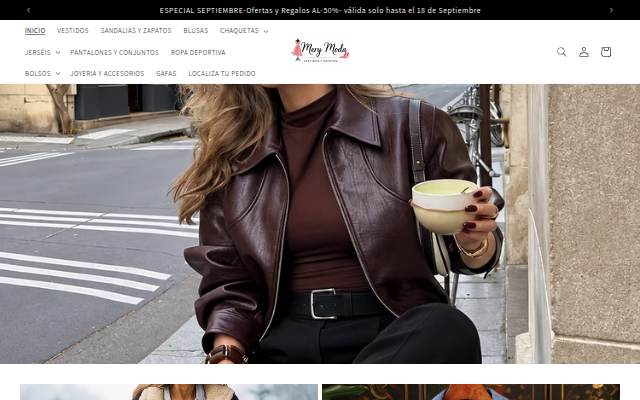 MeryModa storefront