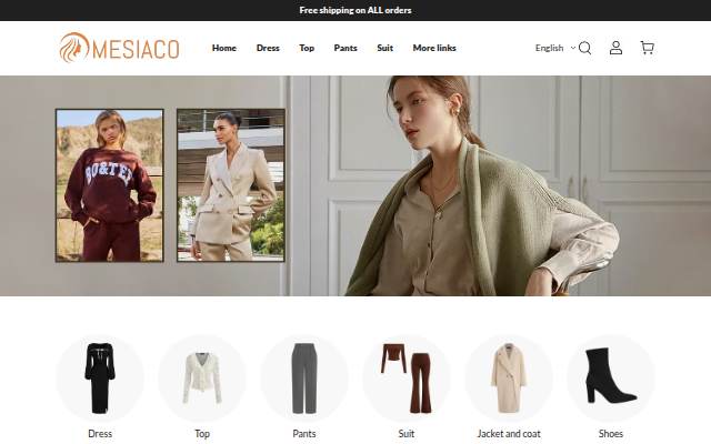 Mesiaco storefront
