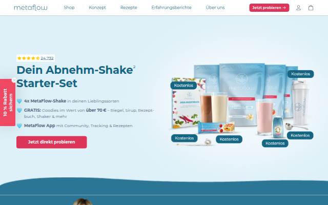 MetaFlow storefront