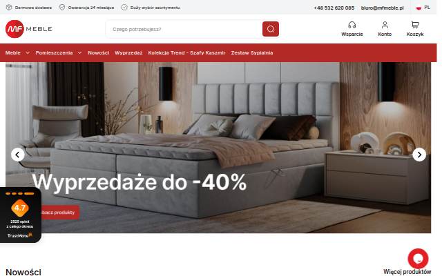 Modern Furniture storefront