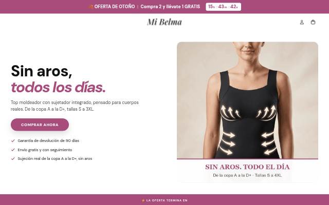 Mi Belma storefront