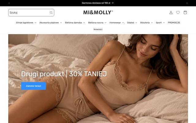 Miandmolly.pl storefront