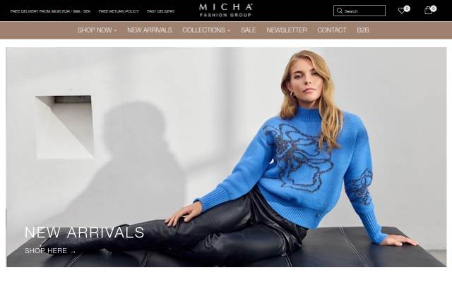 MICHA FASHION GROUP storefront