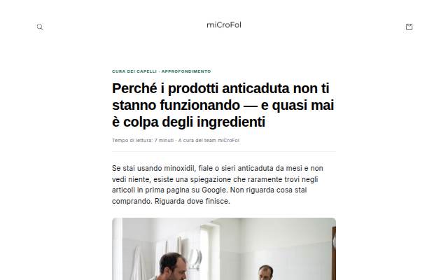 Montra da miCroFol