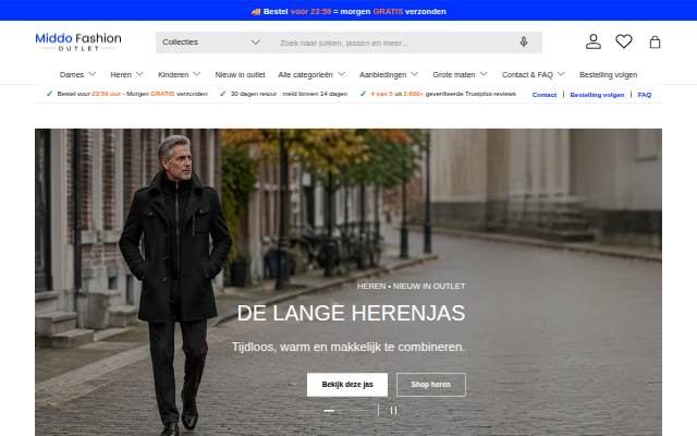 Middo Fashion storefront