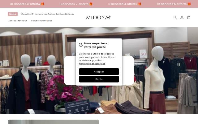 midoya storefront