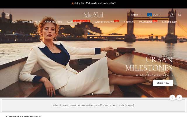 miesuit storefront