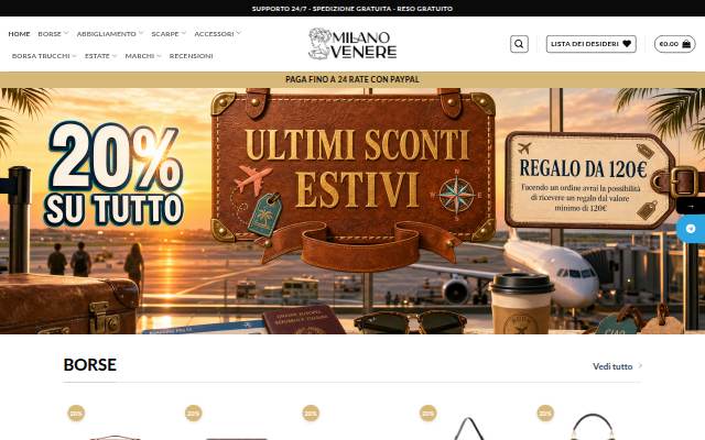 Montra da Milano Venere – Luxury Outlets