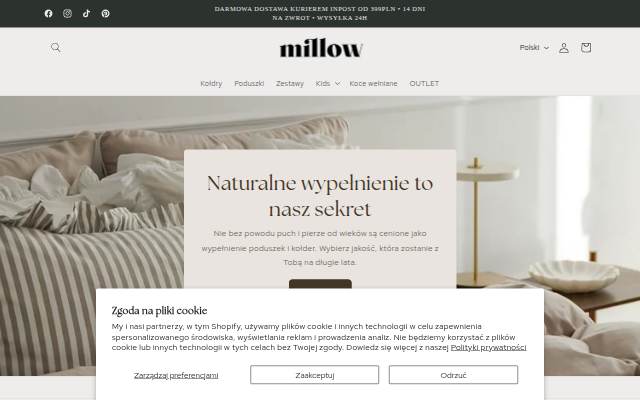 Millow storefront