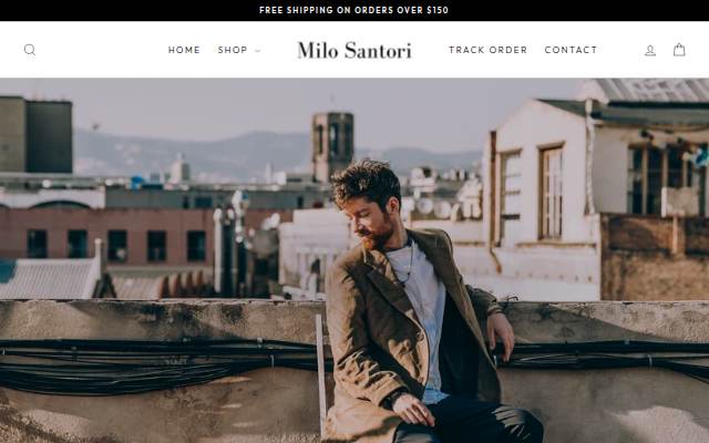 Milo Santori storefront