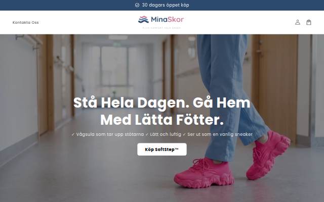 minaskor.se storefront