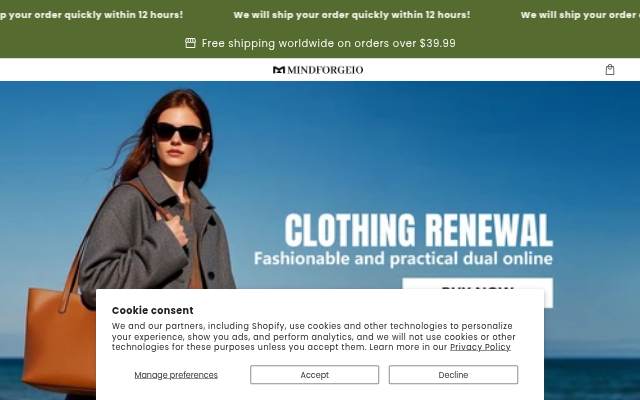 Mindforgeio storefront