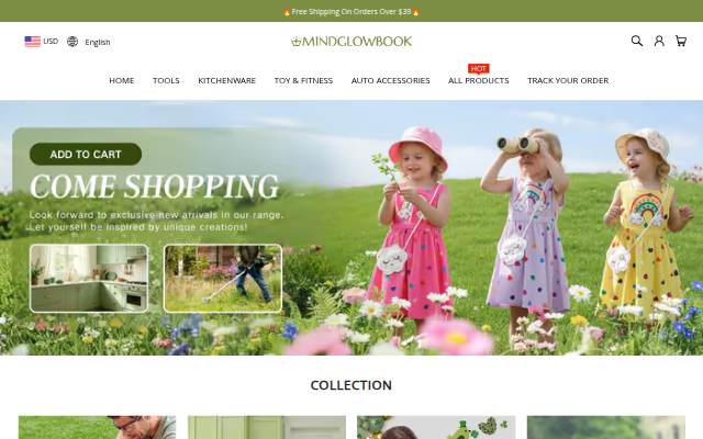 MINDGLOWBOOK storefront