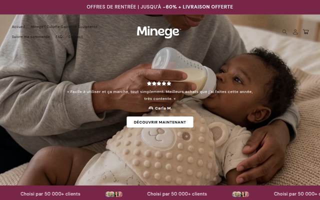 Minege storefront