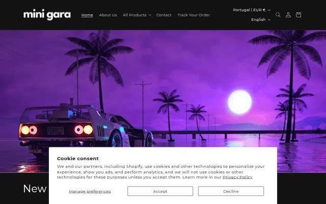 minigara.com storefront