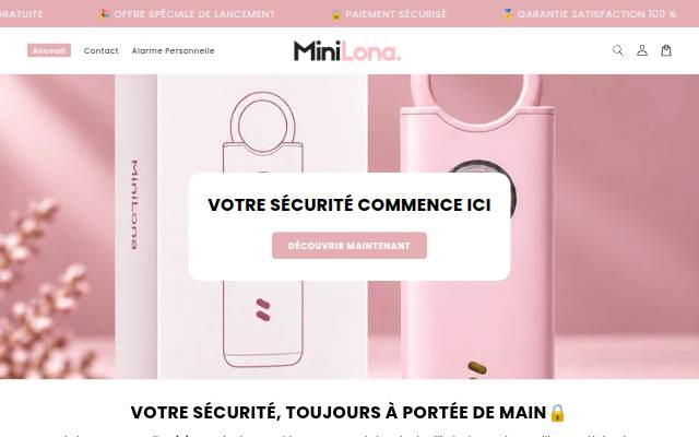 Vitrine de MiniLona