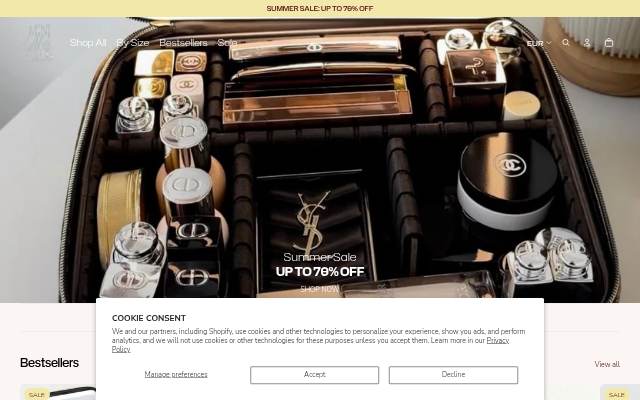 Mini Miu Club storefront