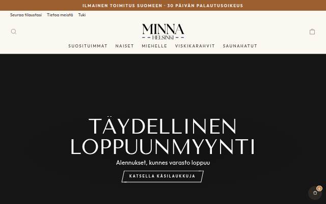 Minna Helsinki storefront