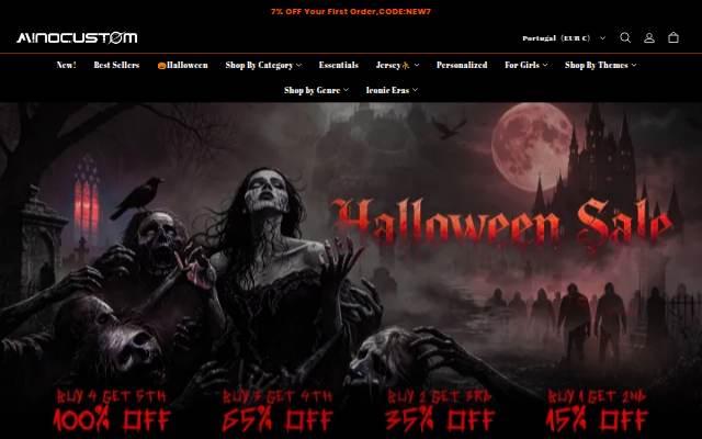 MinoCustom storefront