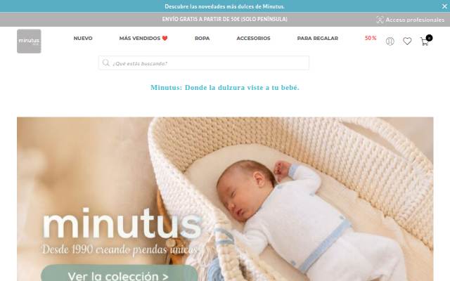 Minutus Shop storefront