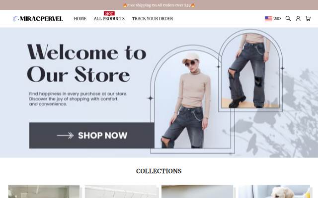 MIRACPERVEL storefront