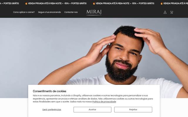 Miraj storefront