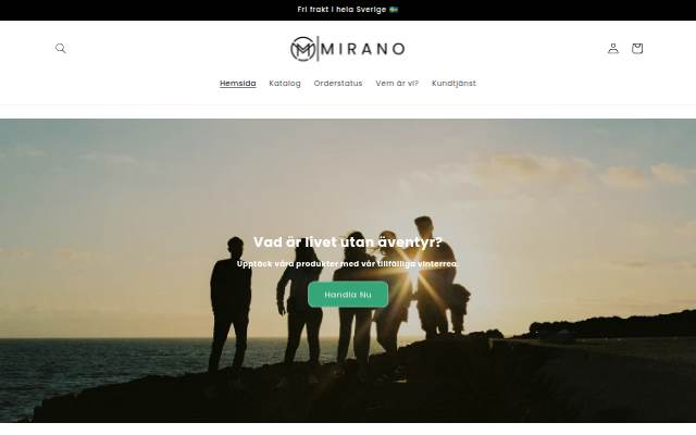 Mirano storefront