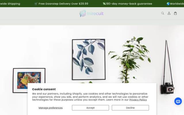 mirecult storefront