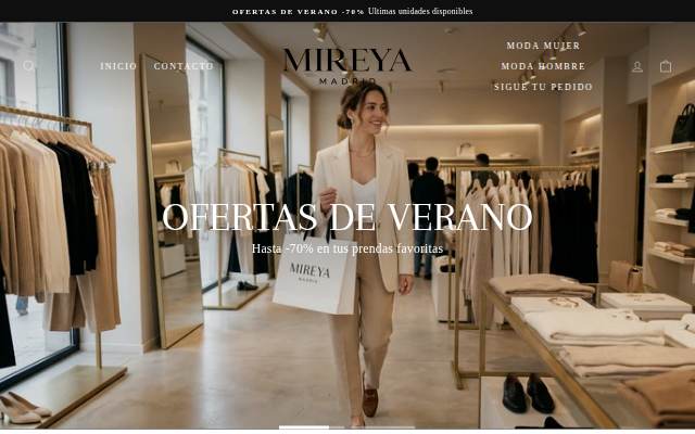 Mireya Madrid storefront