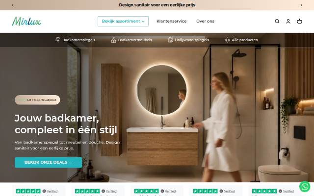Mirlux storefront