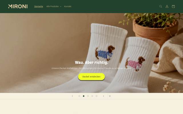 Mironi storefront