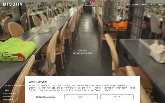 MISBHV storefront