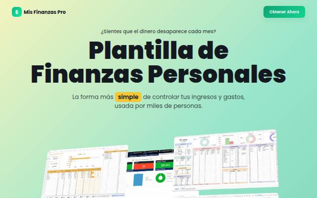 Mis Finanzas Pro storefront