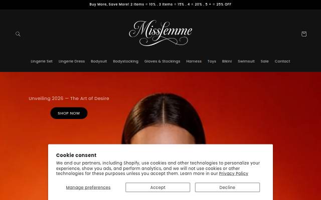 Montra da Miss Femme