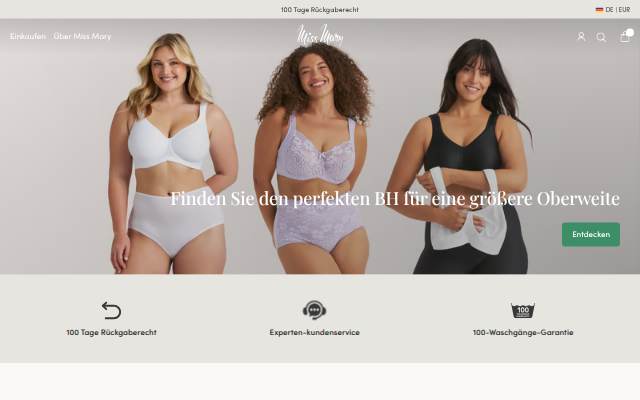 Willkommen bei Miss Mary storefront