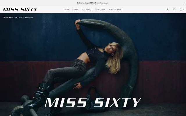 MISS SIXTY storefront